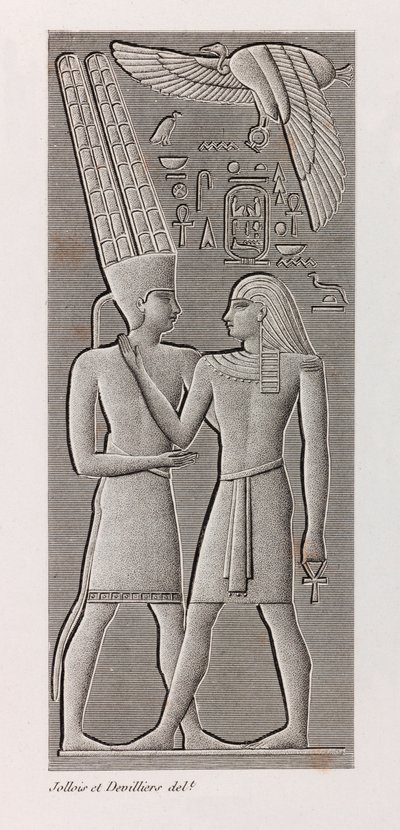Teb, Karnak yakın çekim by Unbekannt