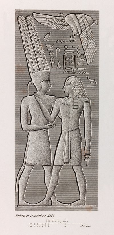 Teb, Karnak yakın çekim by Unbekannt