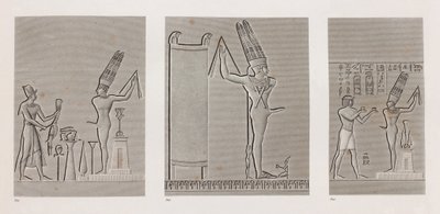 Thebes, Karnak yakın çekim serisi by Unbekannt
