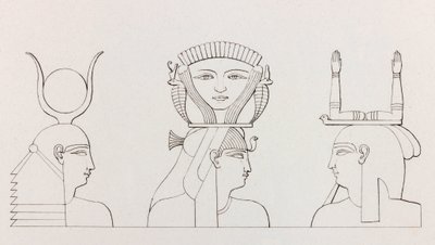Thebes, Louqsor, Yakın Çekim by Unbekannt