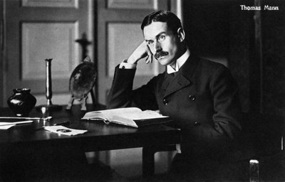 Genç bir Alman yazar olarak Thomas Mann by Unbekannter Künstler