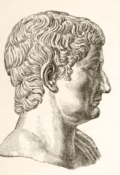 Tiberius Caesar Augustus (42BC - 37AD), İkinci Roma imparatoru, 