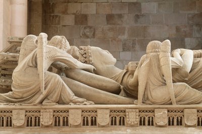 Ines de Castro Mezarı (1320-1355), Alcobado Manastırı, Portekiz by Benjamin Baud