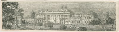 Trentham Hall: gravür gravürü ve [?19. yüzyıl ortası] by Unbekannt