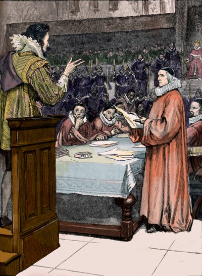 George Villiers'ın Yargılanması by Unbekannter Künstler