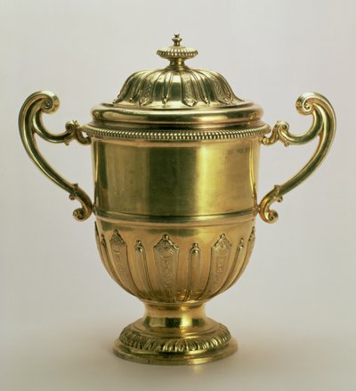 İki kulplu fincan ve kapak, Jacob Margas (1687-c.1725), Londra by Unbekannt
