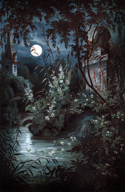 Undine, c1900 (illüstrasyon) by Unbekannter Künstler