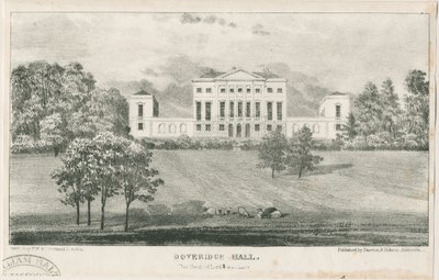 Uttoxeter - Doveridge Salonu: litografi, nd [c 1839] by Unbekannt