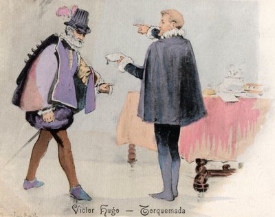 Victor Hugo - illüstrasyon by Unbekannter Künstler