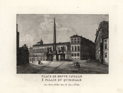 Quirinal Sarayı ve Meydanı, Palazzo del Quirinale ve Piazza del Quirinale, Roma