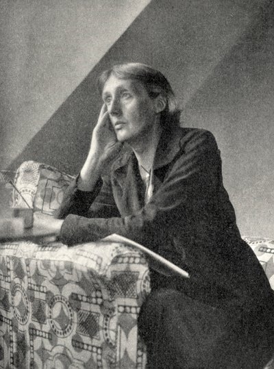 Virginia Woolf - portre by Unbekannter Künstler