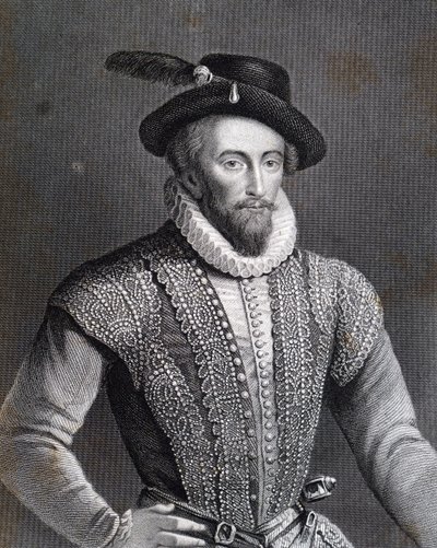 Walter Raleigh. by Unbekannt