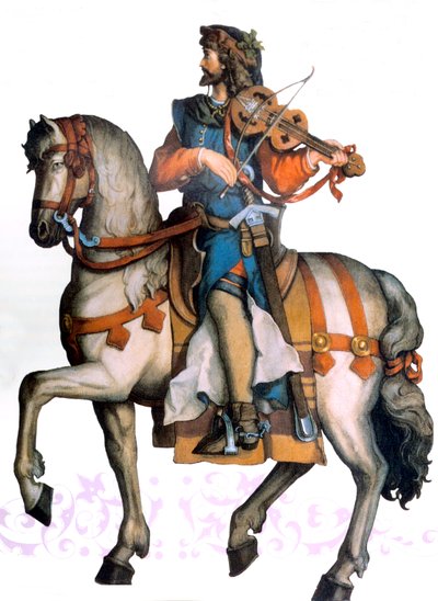 Walther von der Vogelweide, 20. yüzyılın başları (resim) by Unbekannter Künstler