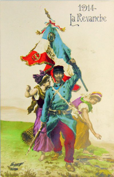 Savaş 14/18, İntikam, 20. yüzyılın başları (kartpostal) by Unbekannter Künstler