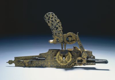 Av tüfeğinden tekerlek kilidi, c.1660-1720 by Unbekannt