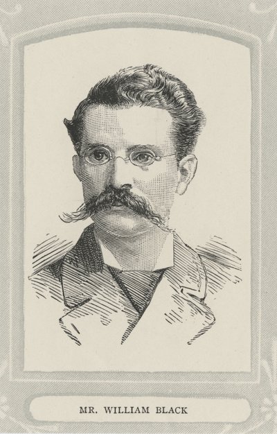 William Black (1841-1898) (taş) by Unbekannt
