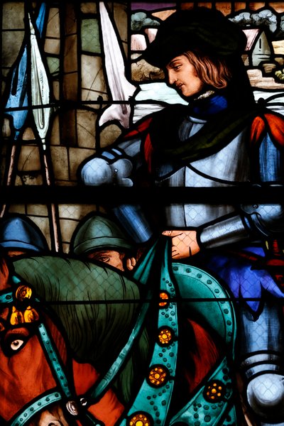 Pencere, Bourges Katedrali, Fransa (vitray) by Unbekannter Künstler