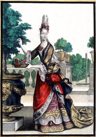 Kış (alegori), 17. yüzyıl ortası (gravür) by Unbekannter Künstler