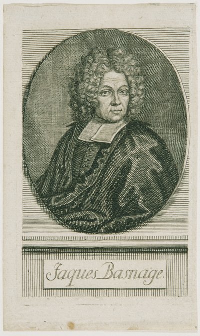 Tarihçi Jacques Basnage de Beauval by Unbekannter Stecher