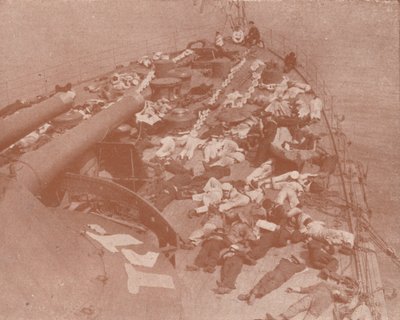 Bir öğleden sonra kestirmesi, c1918 1919 by Underwood and Underwood