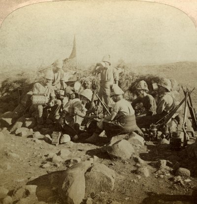 Gordon Highland Signal Hill, Euslin, Güney Afrika, Boer Savaşı, 1899-1902