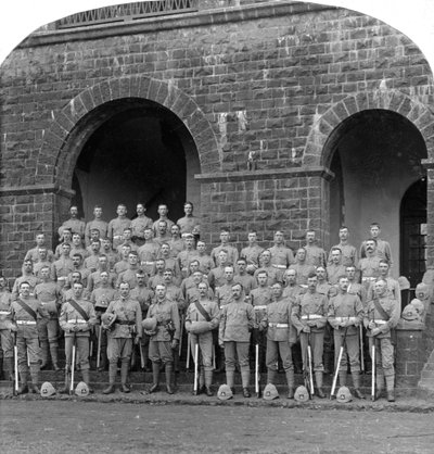 H Şirketi, Kraliyet Warwickshire Alayı, Belgaum, Hindistan, 1900