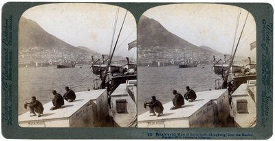 Limandan Hong Kong, 1901 by Underwood and Underwood
