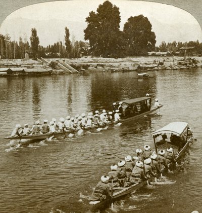 Lady Curzxon, Maharaja, Keşmir, Hindistan, 1900