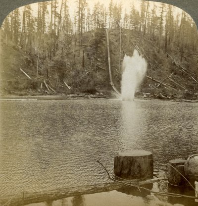 Günlük kanal, Oregon, ABD. by Underwood and Underwood
