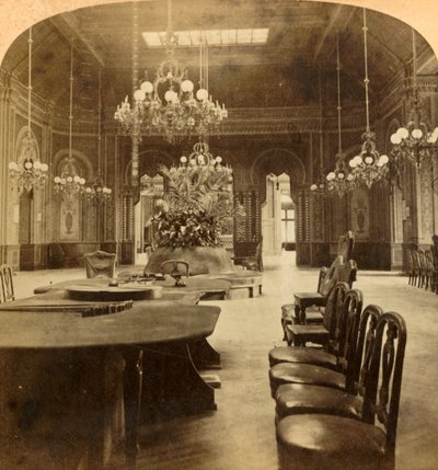 Ünlü Rulet Salonu, Casino, Monte Carlo, Monaco, 1897. by Underwood and Underwood