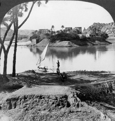 Philae Adası, Mısır, 1905. by Underwood and Underwood