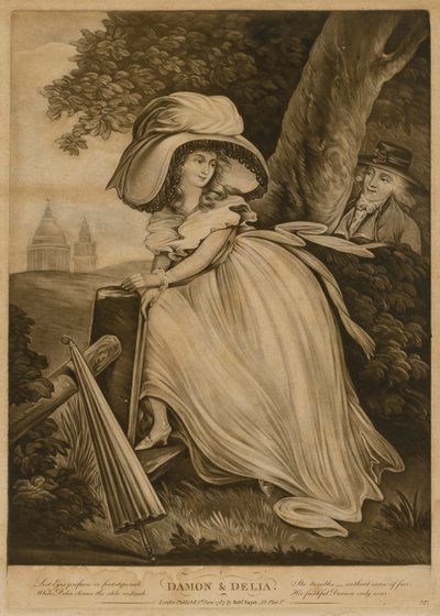 Damon ve Delia by Unidentified