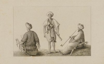 Türbanlı Üç Adam by Unidentified