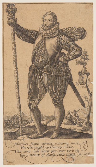 Sola Dönmüş Bir Turna Adamı by Unknown