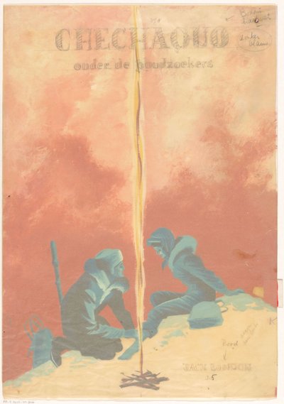 Bant tasarımı: Jack London, adaylar arasında Chechaquo (Chechaquo ve eski zamanlayıcılar), 1958 by Unknown