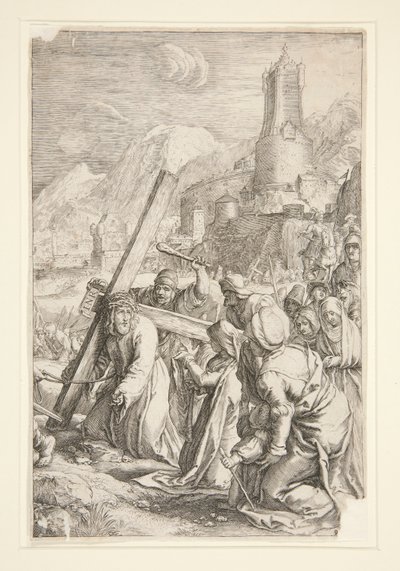 Haç Taşıyan İsa by Unknown