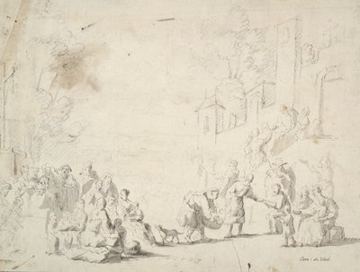 fakirleri beslemek by Unknown