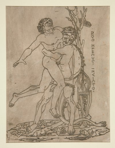Herkül ve Anteus by Unknown