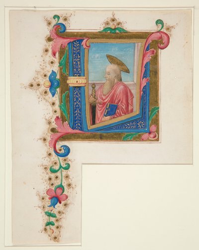 İçinde bir Aziz bulunan ilk L by Unknown