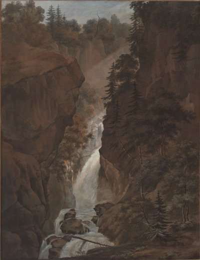 Şelaleli Manzara by Unknown