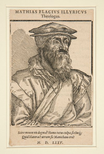 Mathias Flacivs Illyricus ilahiyatçı by Unknown