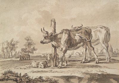 İnek ve Koyunlu Çayır by Unknown