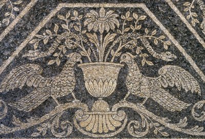 Mozaik ve duvar süslemeleri, Villa Litta Visconti Borromeo Arese