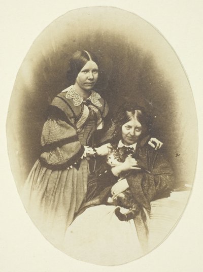 Bayan Craik Holding Kedi by Unknown