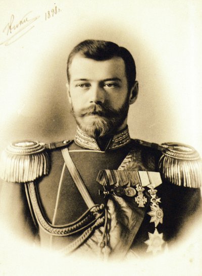 Rus İmparatoru, Çar Nicholas II, 1898. by Unknown