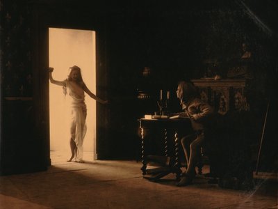 Boccaccio oyunundan bir sahne by Unknown
