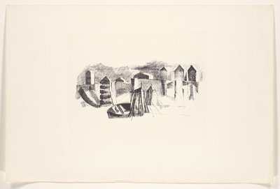 şehir manzarası by Unknown