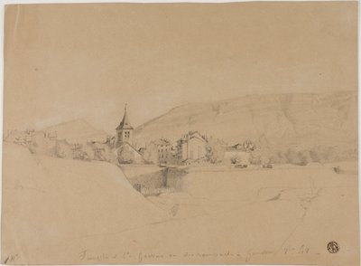 Cenevre Surlarından Görülen Saint-Gervais Kilisesi by Unknown