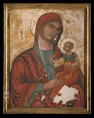 bakire ve çocuk by Unknown