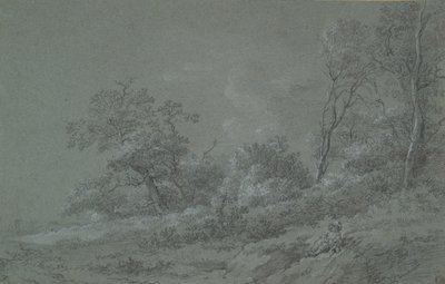 ormanlık sahne by Unknown